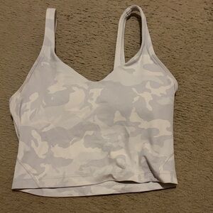 White camo lululemon align tank Size 4